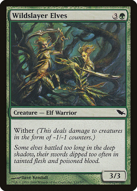 Wildslayer Elves (SHM) (Foil) (#133)