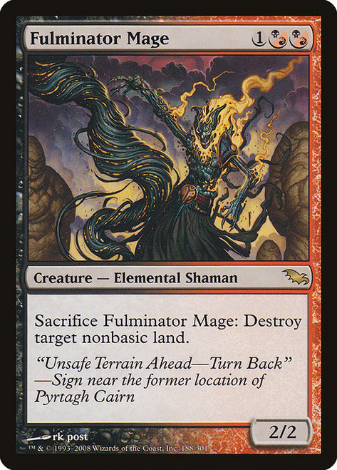 Fulminator Mage (SHM) (Foil) (#188)