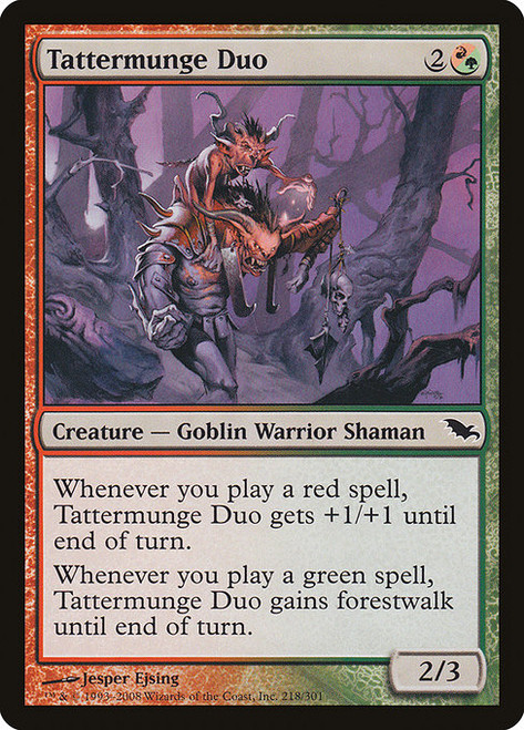 Tattermunge Duo (SHM) (Foil) (#218)