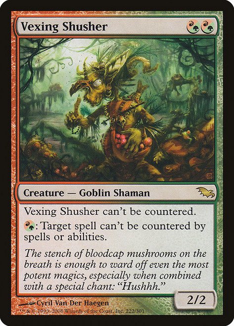 Vexing Shusher (SHM) (Foil) (#222)