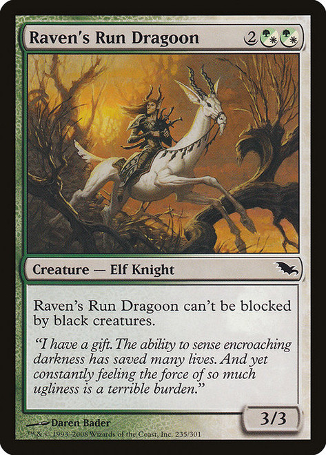Raven's Run Dragoon (SHM) (Foil) (#235)