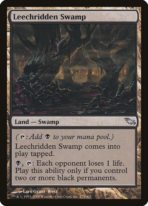 Leechridden Swamp (SHM) (Foil) (#273)