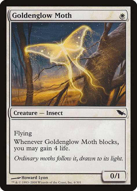 Goldenglow Moth (SHM) (Foil) (#6)