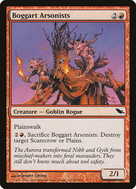 Boggart Arsonists (SHM) (Foil) (#85)