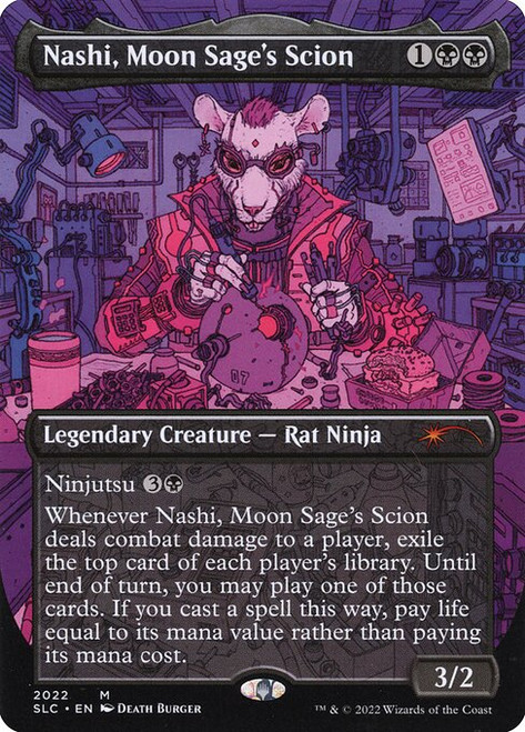 Nashi, Moon Sage's Scion (SLC) (Foil) (Full Art) (#2022)