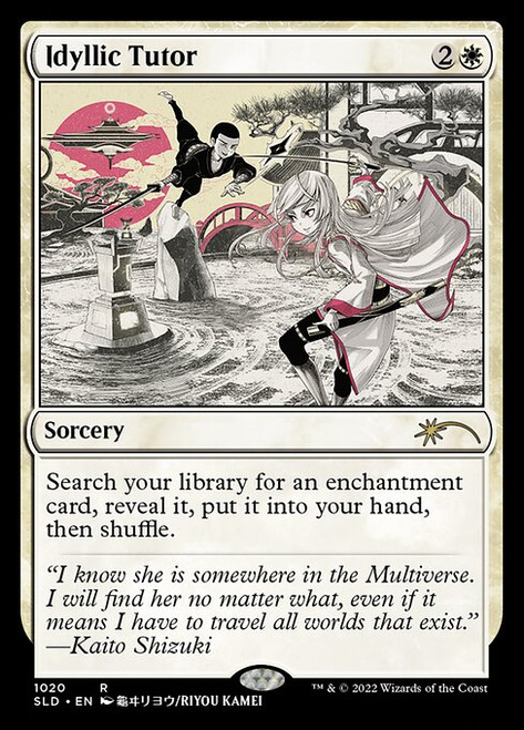 Idyllic Tutor (SLD) (Foil) (#1020)