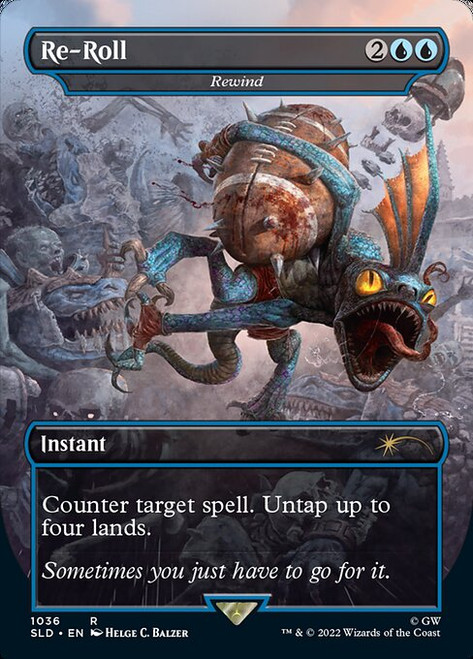 Rewind (SLD) (Foil) (Full Art) (#1036)