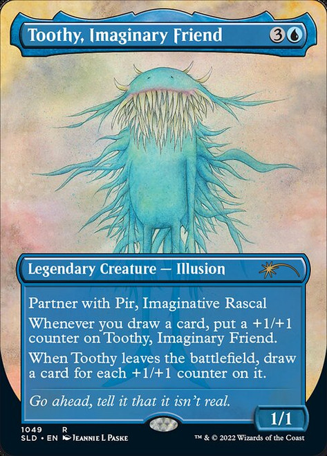 Toothy, Imaginary Friend (SLD) (Foil) (Full Art) (#1049)