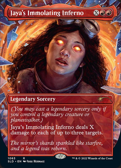 Jaya's Immolating Inferno (SLD) (Full Art) (#1063)