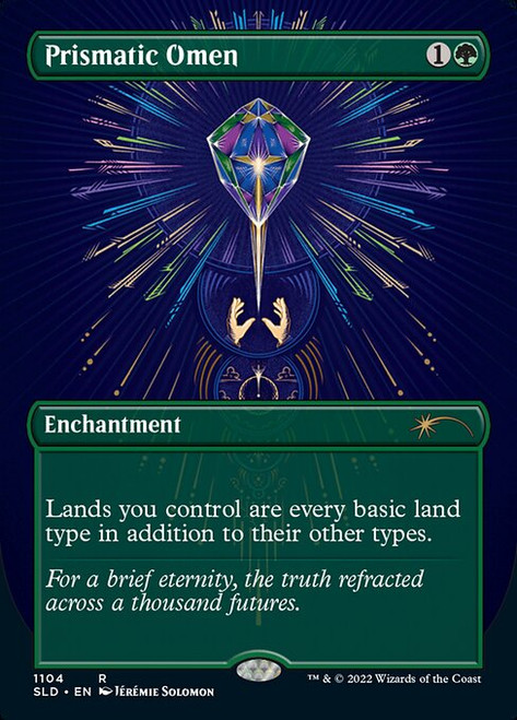 Prismatic Omen (SLD) (Full Art) (#1104)