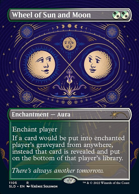 Wheel of Sun and Moon (SLD) (Foil) (Full Art) (#1105)