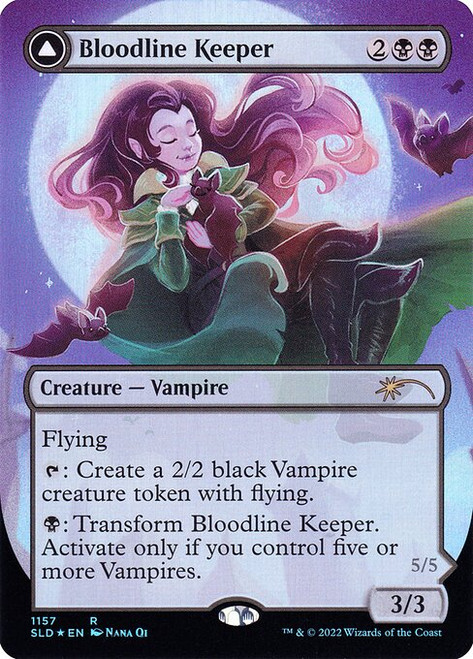 Bloodline Keeper // Lord of Lineage (SLD) (Foil) (Borderless) (#1157)