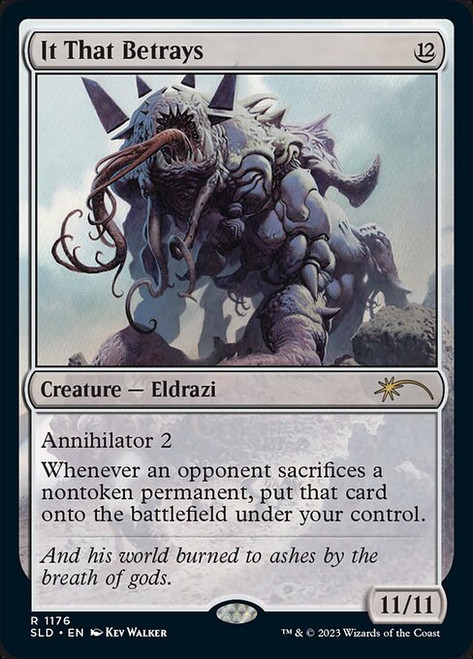 It That Betrays (SLD) (Foil) (Full Art) (#1176)