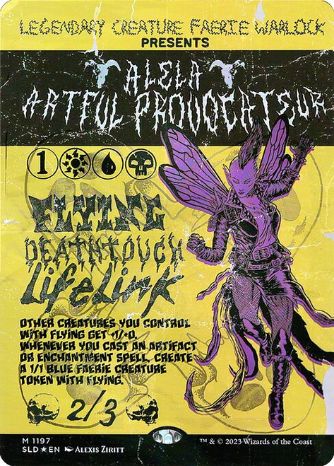 Alela, Artful Provocateur (SLD) (Foil) (Full Art) (#1197)