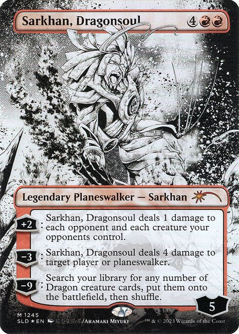 Sarkhan, Dragonsoul (SLD) (Foil) (Borderless) (#1245)