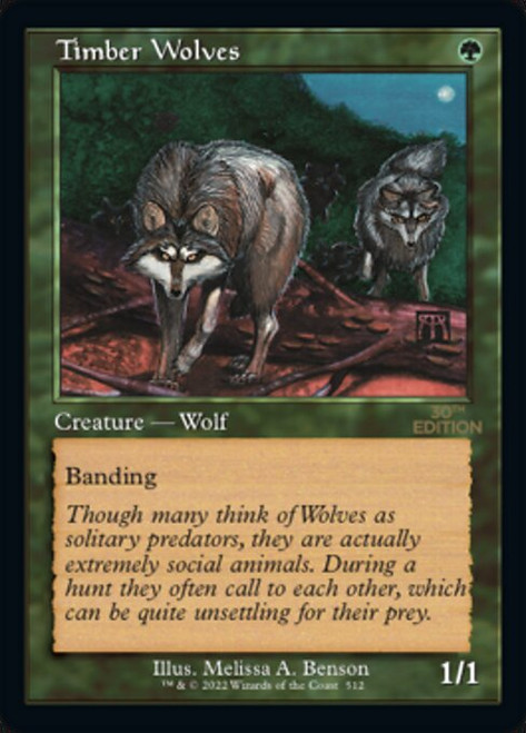 Timber Wolves (30A) (#512)