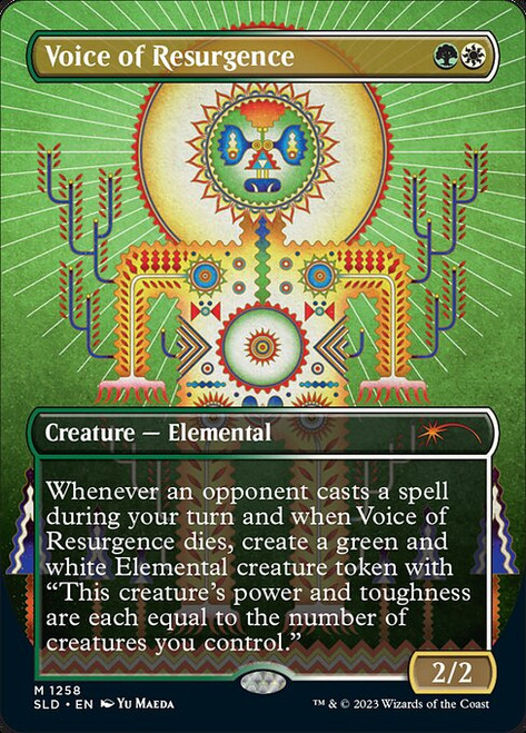 Voice of Resurgence (SLD) (Borderless) (#1258)