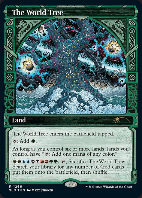 The World Tree (SLD) (HaloFoil) (Showcase) (#1266)