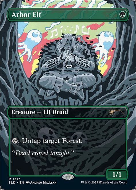 Arbor Elf (SLD) (Borderless) (#1317)