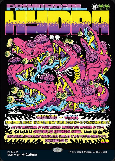 Primordial Hydra (SLD) (Foil) (Borderless) (#1330)