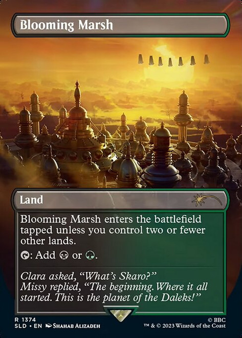 Blooming Marsh (SLD) (Foil) (Borderless) (#1374)