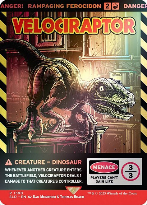 Rampaging Ferocidon (SLD) (Rainbow Foil) (Full Art) (#1390★)