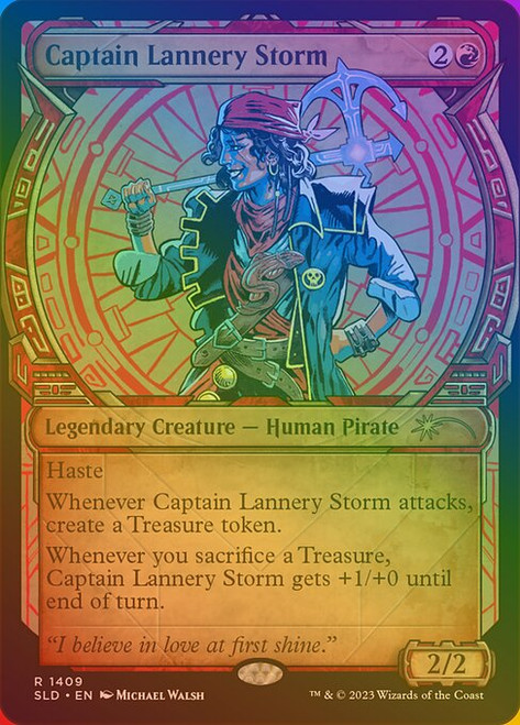 Captain Lannery Storm (SLD) (Foil) (Showcase) (#1409★)