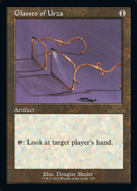 Glasses of Urza (30A) (#538)