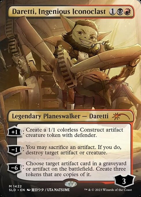 Daretti, Ingenious Iconoclast (SLD) (Rainbow Foil) (#1422★)