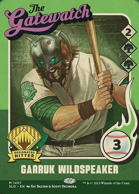 Garruk Wildspeaker // Garruk Wildspeaker (SLD) (Foil) (Full Art) (#1457)