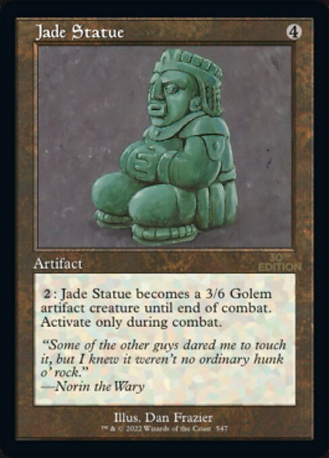 Jade Statue (30A) (#547)