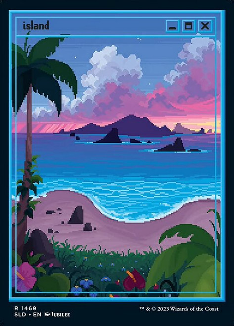 Island (SLD) (Foil) (Full Art) (#1469)