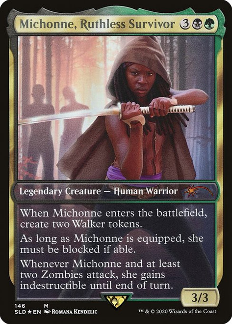 Enkira, Hostile Scavenger (SLD) (Foil) (Full Art) (#146)