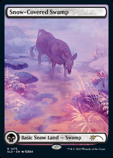 Snow-Covered Swamp (SLD) (Full Art) (#1475)