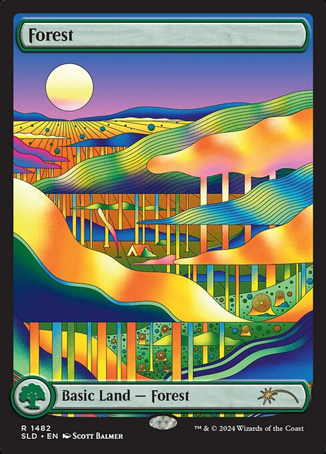 Forest (SLD) (Foil) (Full Art) (#1482)