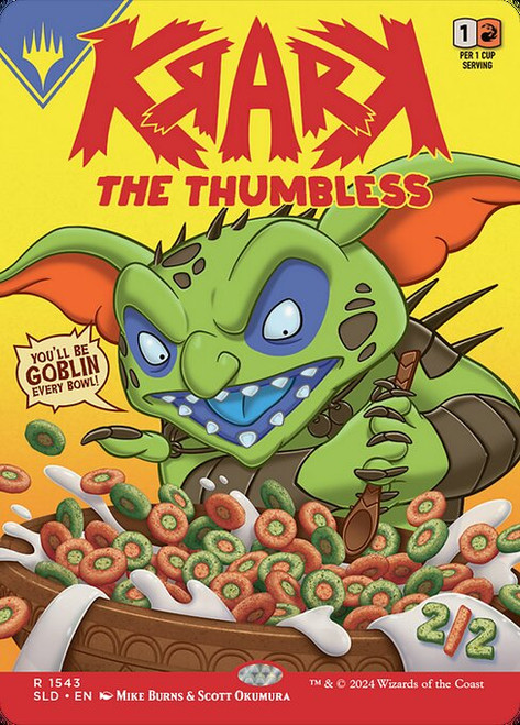 Krark, the Thumbless // Krark, the Thumbless (SLD) (Foil) (Full Art) (#1543)