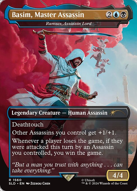 Ramses, Assassin Lord (SLD) (Foil) (Full Art) (#1560)