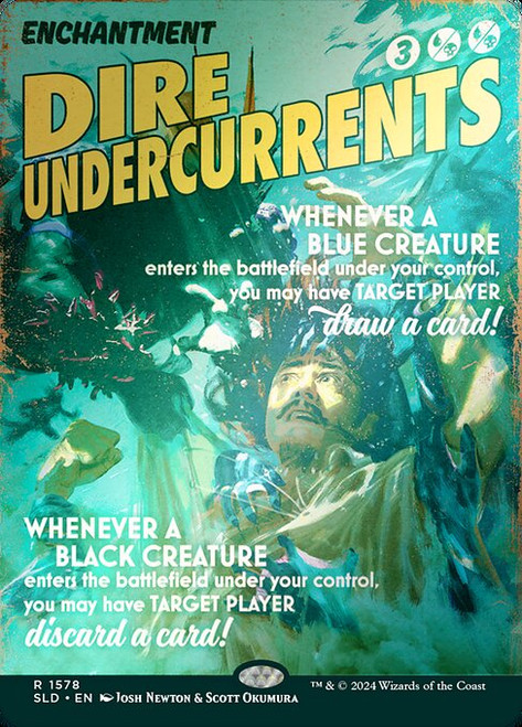 Dire Undercurrents (SLD) (Foil) (Borderless) (#1578★)