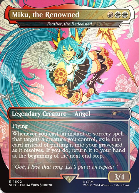 Feather, the Redeemed (SLD) (Foil) (Borderless) (#1602★)