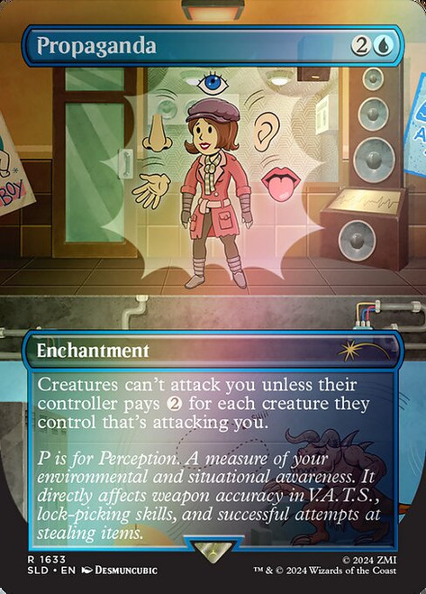 Propaganda (SLD) (Rainbow Foil) (Borderless) (#1633★)