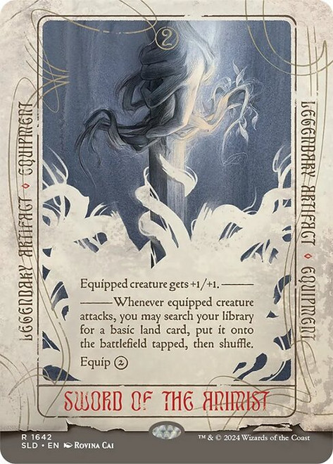 Sword of the Animist (SLD) (Borderless) (#1642)