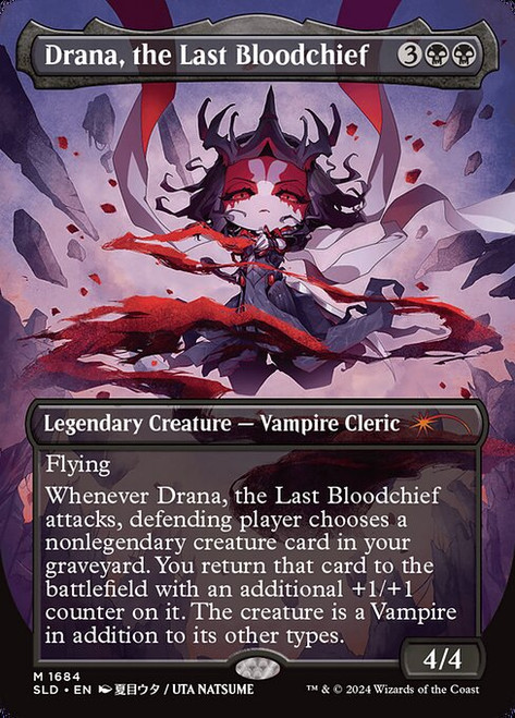 Drana, the Last Bloodchief (SLD) (Foil) (Full Art) (#1684)
