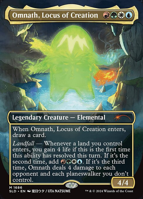 Omnath, Locus of Creation (SLD) (Foil) (Full Art) (#1686)