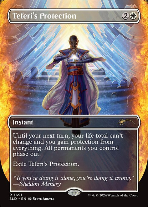 Teferi's Protection (SLD) (Foil) (Full Art) (#1691)