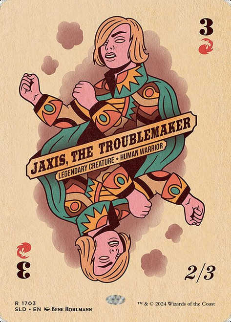 Jaxis, the Troublemaker (SLD) (Rainbow Foil) (Borderless) (#1703)