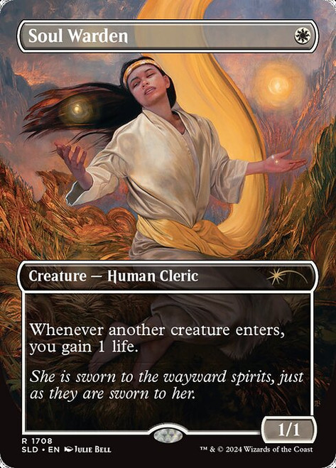 Soul Warden (SLD) (Foil) (Full Art) (#1708)