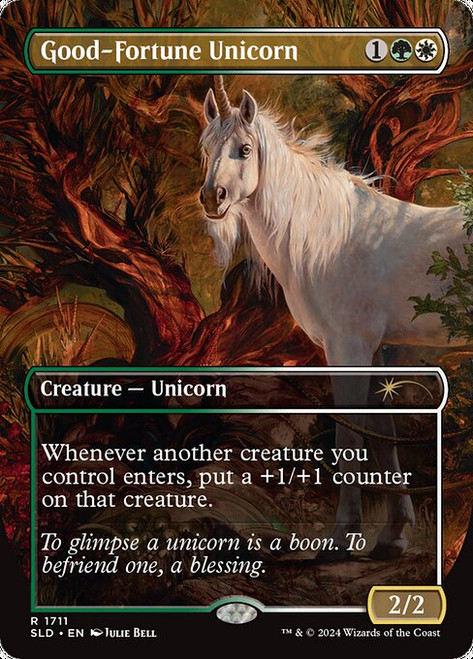 Good-Fortune Unicorn (SLD) (Full Art) (#1711)