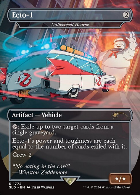 Unlicensed Hearse (SLD) (Full Art) (#1772)