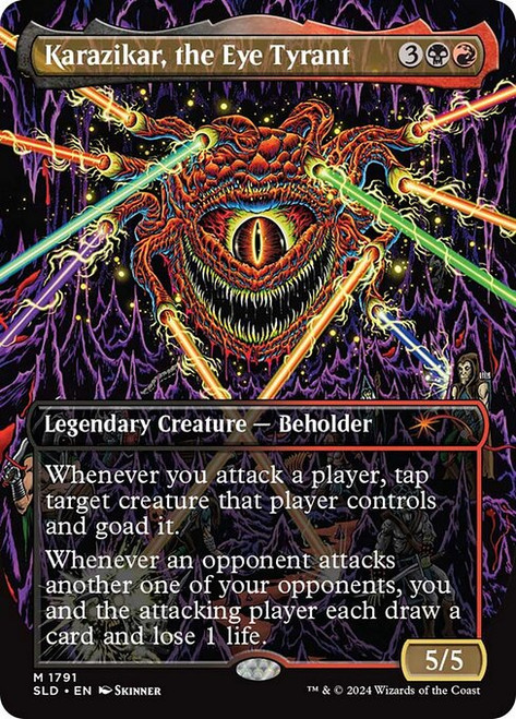 Karazikar, the Eye Tyrant (SLD) (Borderless) (#1791)
