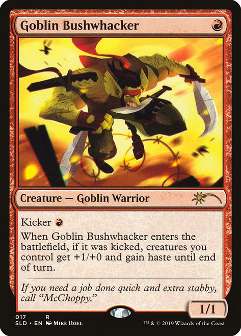 Goblin Bushwhacker (SLD) (#17)
